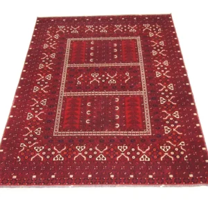 Afghansk teppe - 250 x 170 cm - rød