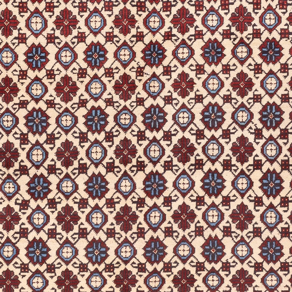 Afghansk teppe - 281 x 194 cm - lys beige