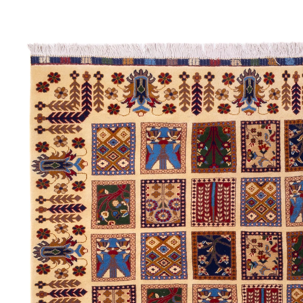 Afghansk teppe - 283 x 200 cm - flerfarget
