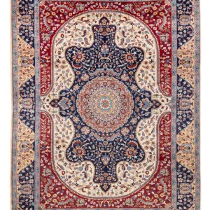 Afghansk teppe - 289 x 200 cm - flerfarget