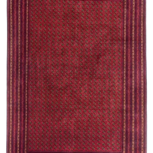 Afghansk teppe - 294 x 194 cm - rød