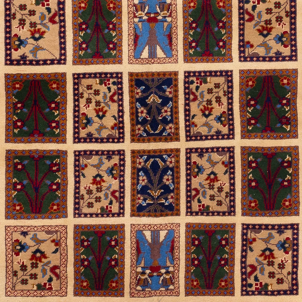 Afghansk teppe - 296 x 200 cm - flerfarget