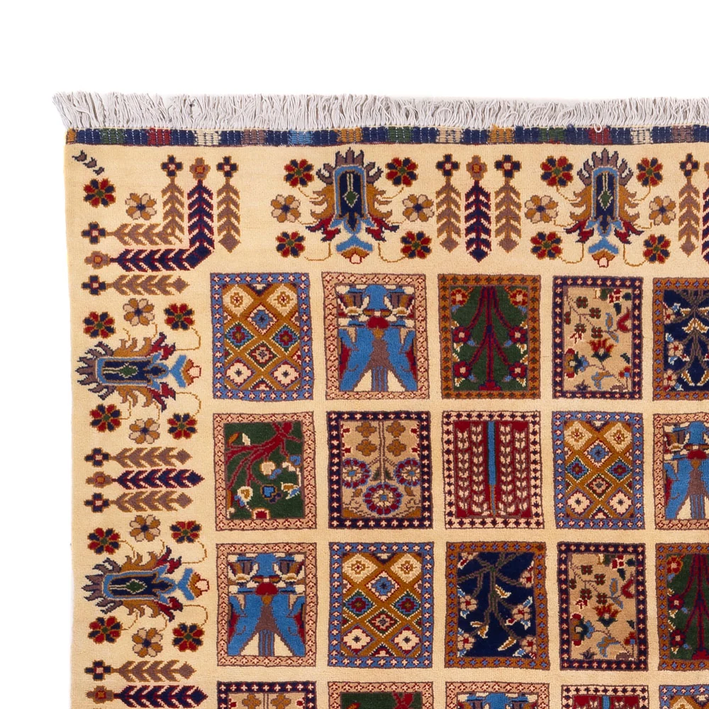Afghansk teppe - 296 x 200 cm - flerfarget