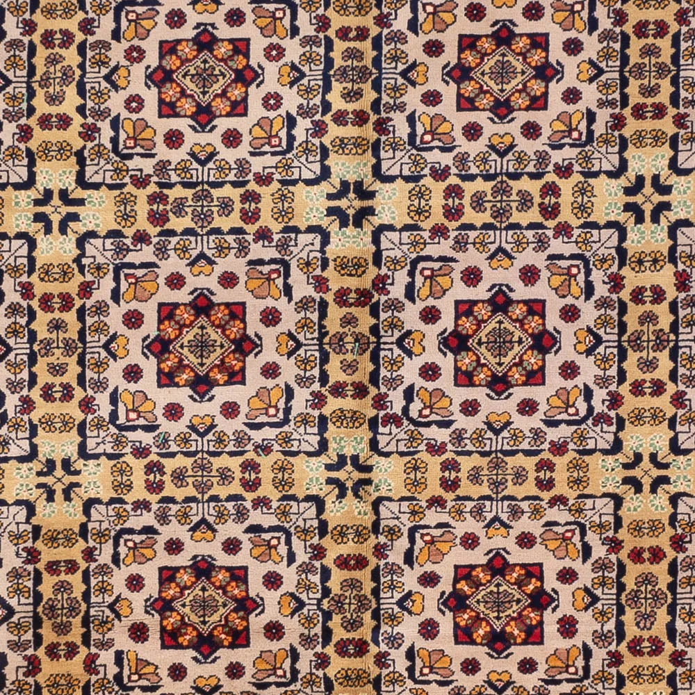 Afghansk teppe - 330 x 250 cm - mørk beige