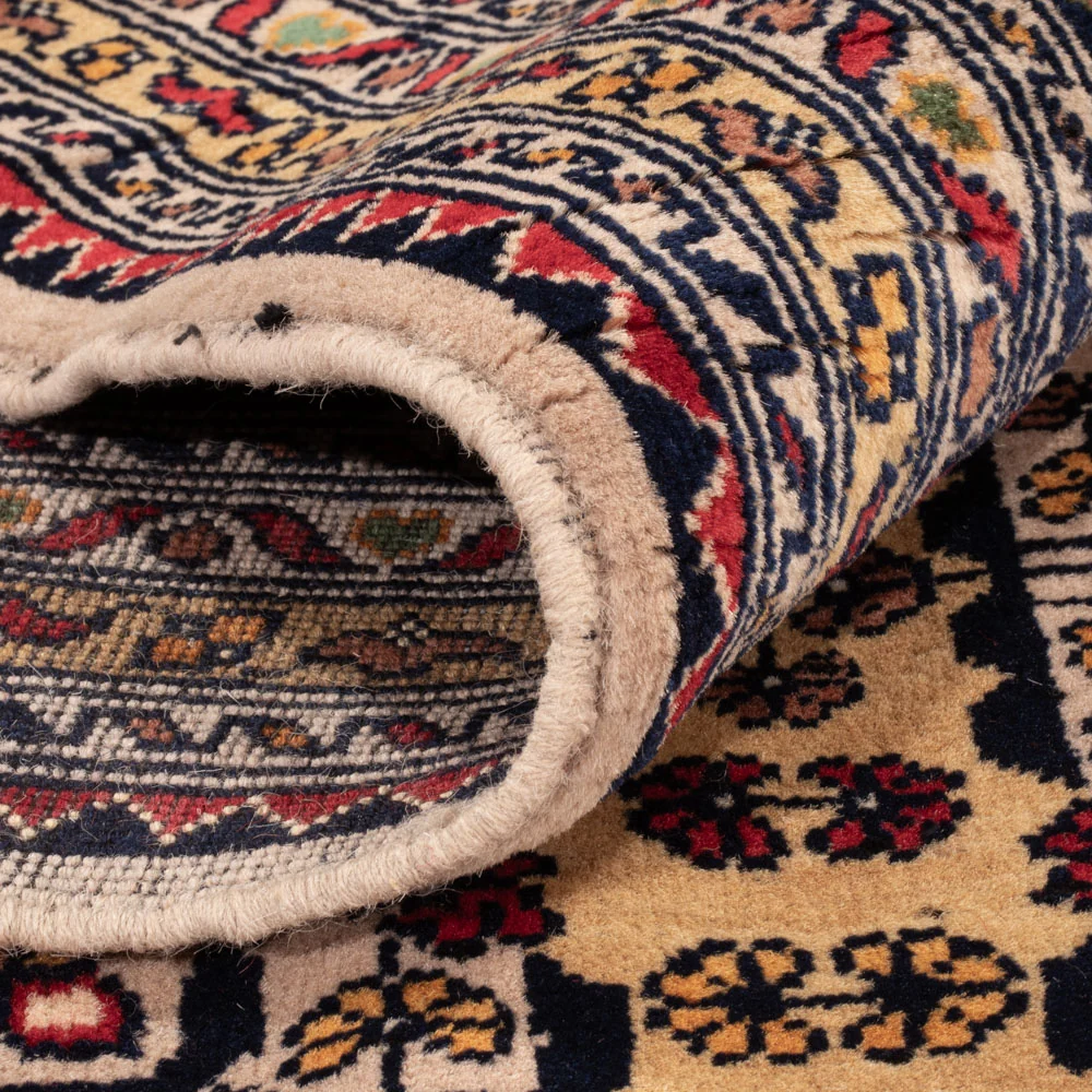 Afghansk teppe - 330 x 250 cm - mørk beige