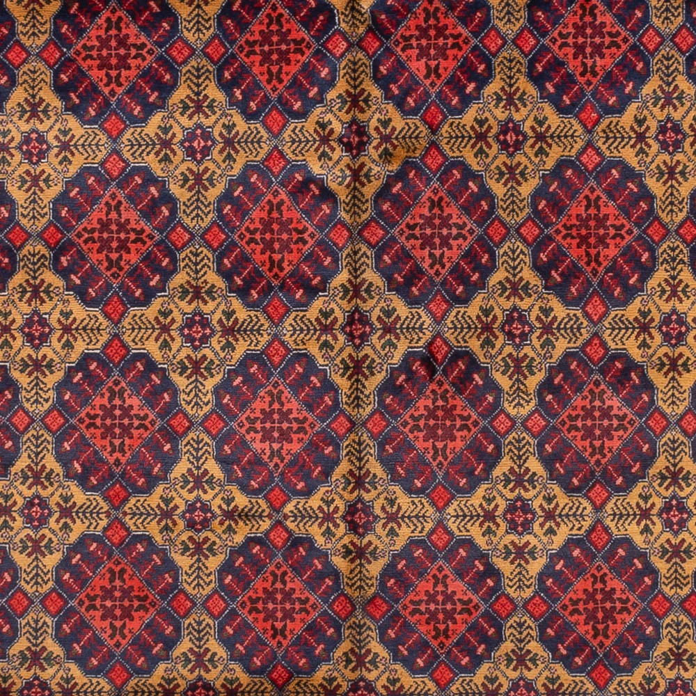 Afghansk teppe - 333 x 240 cm - mørk beige