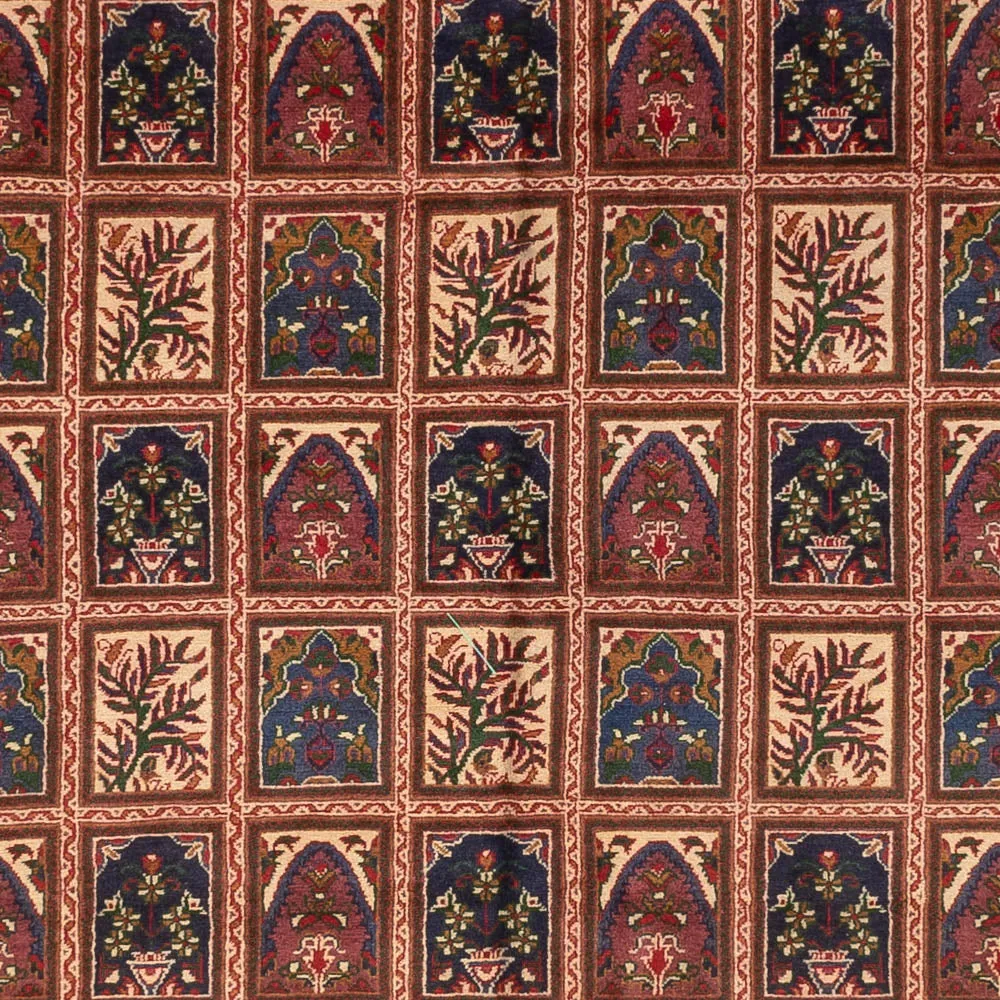 Afghansk teppe - 339 x 240 cm - mørk beige