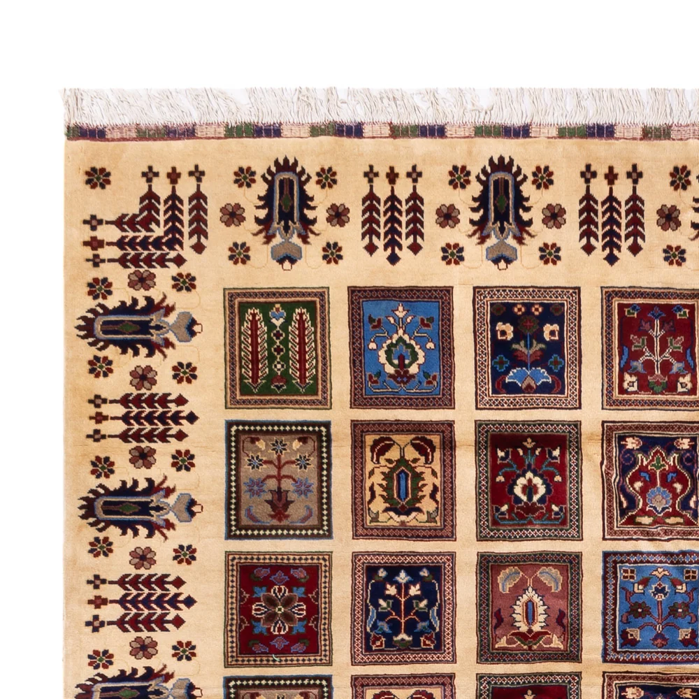 Afghansk teppe - 340 x 250 cm - flerfarget