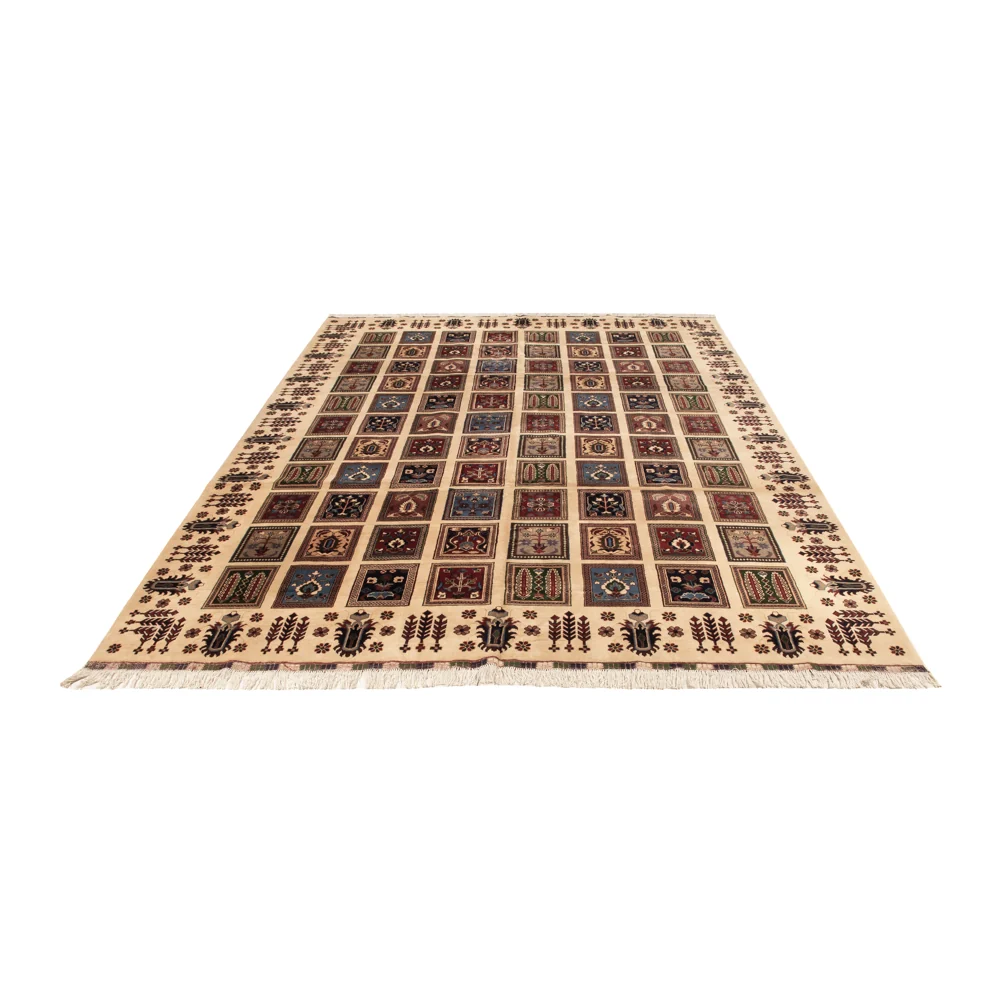 Afghansk teppe - 340 x 250 cm - flerfarget