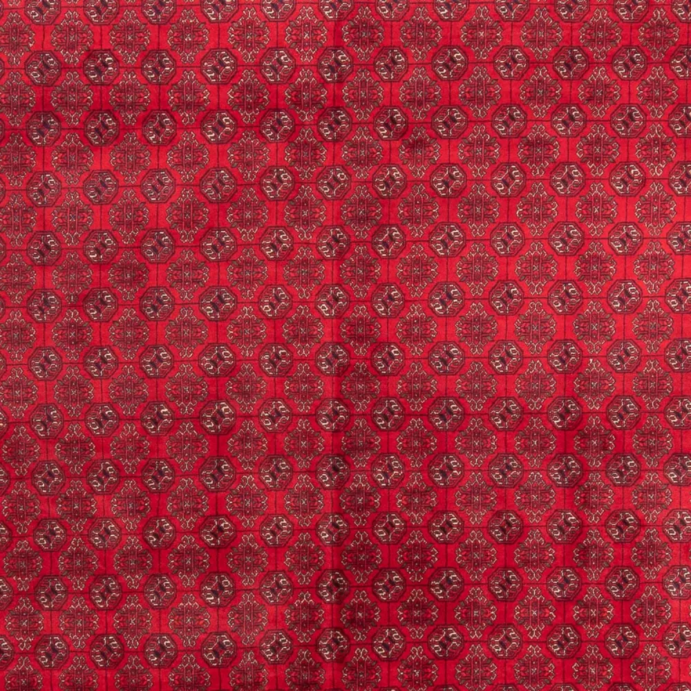 Afghansk teppe - 343 x 248 cm - rød
