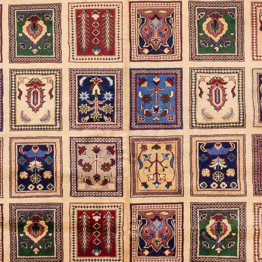 Afghansk teppe - 345 x 252 cm - flerfarget