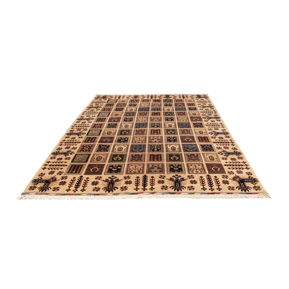 Afghansk teppe - 345 x 252 cm - flerfarget