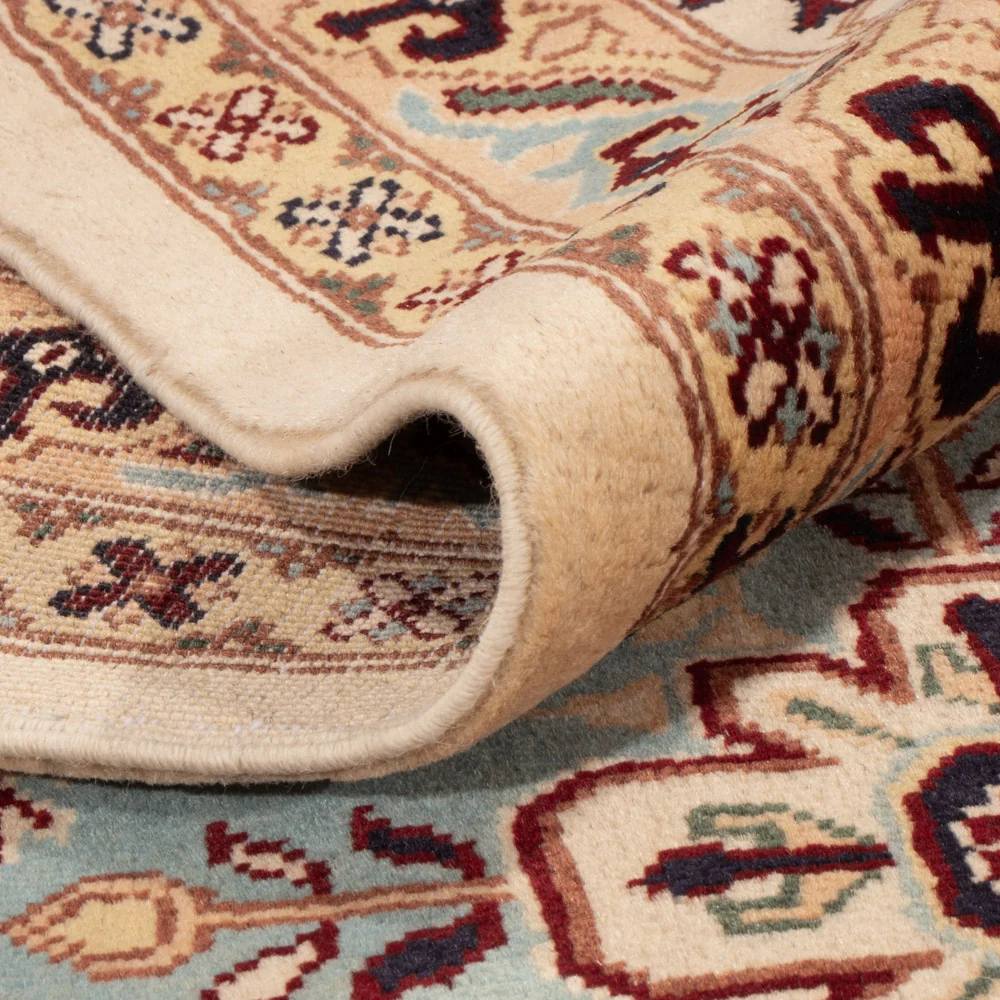 Afghansk teppe - 346 x 245 cm - lys beige