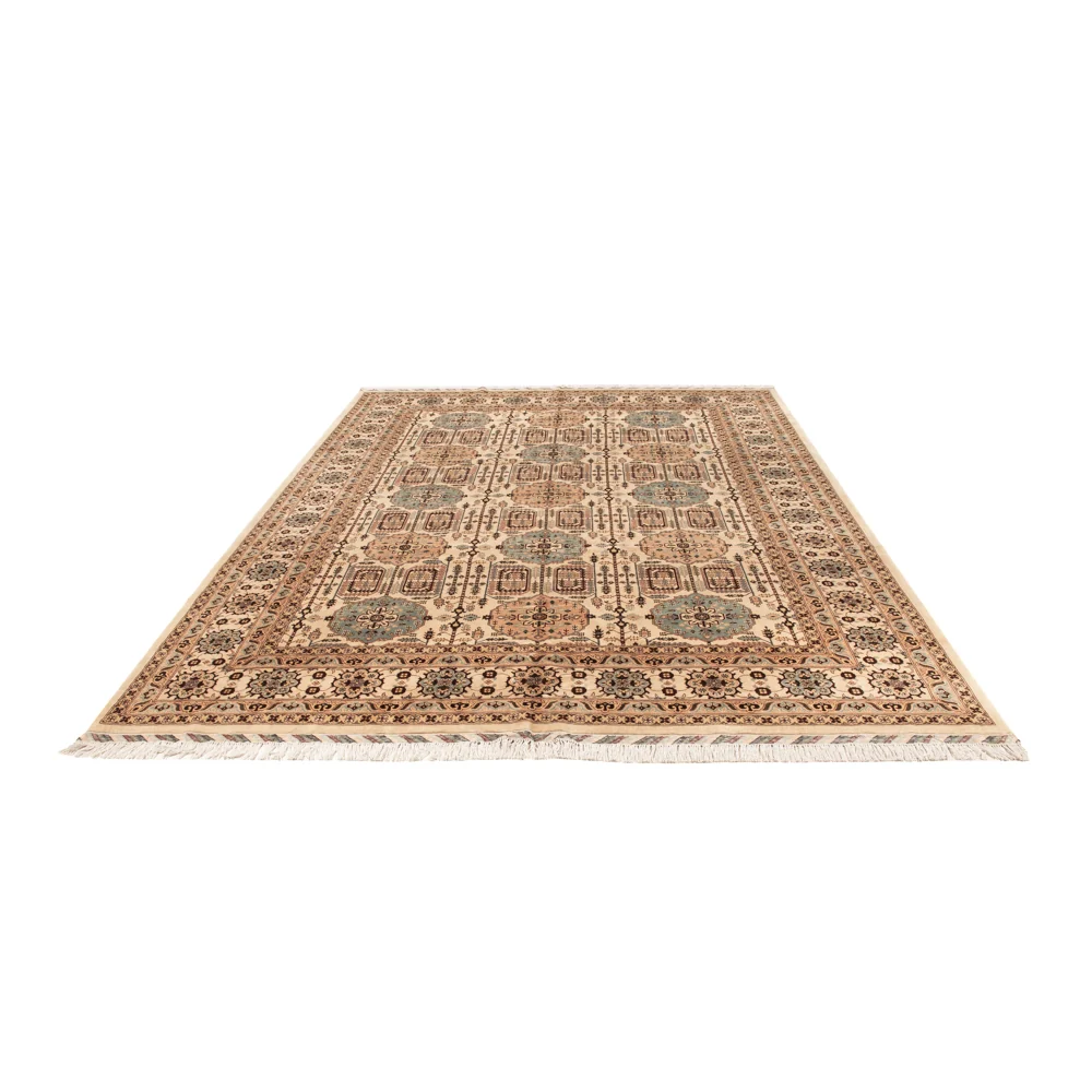 Afghansk teppe - 346 x 250 cm - beige