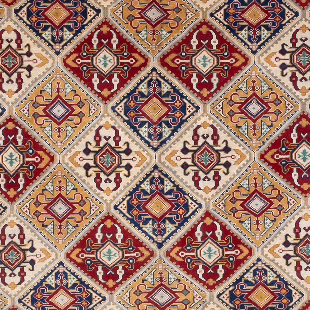 Afghansk teppe - 355 x 250 cm - lys beige