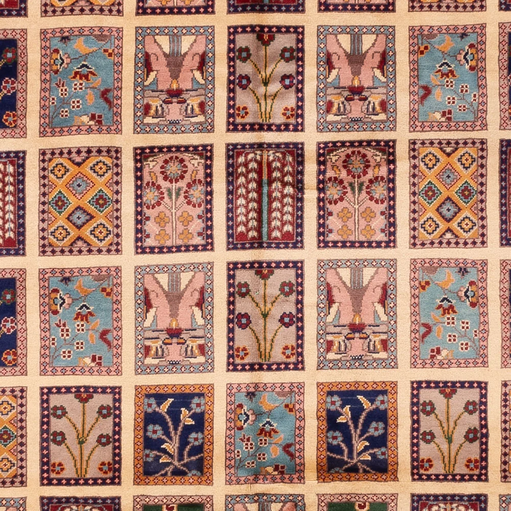 Afghansk teppe - 360 x 248 cm - flerfarget