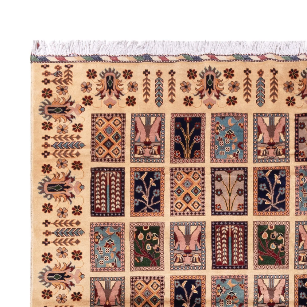 Afghansk teppe - 360 x 248 cm - flerfarget