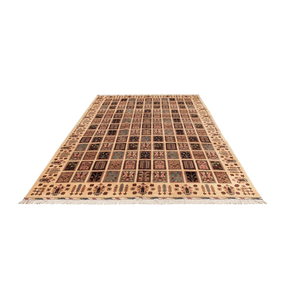 Afghansk teppe - 360 x 248 cm - flerfarget
