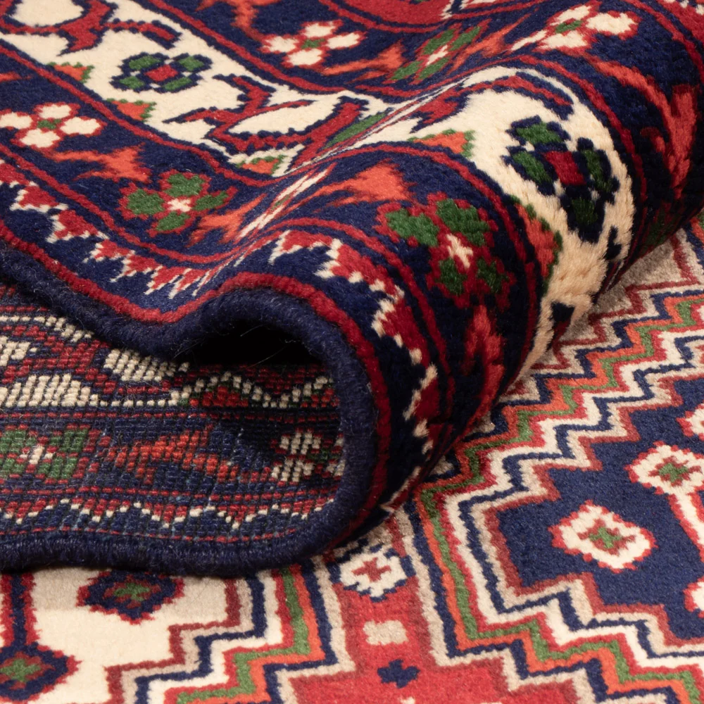 Afghansk teppe - 382 x 290 cm - mørk beige