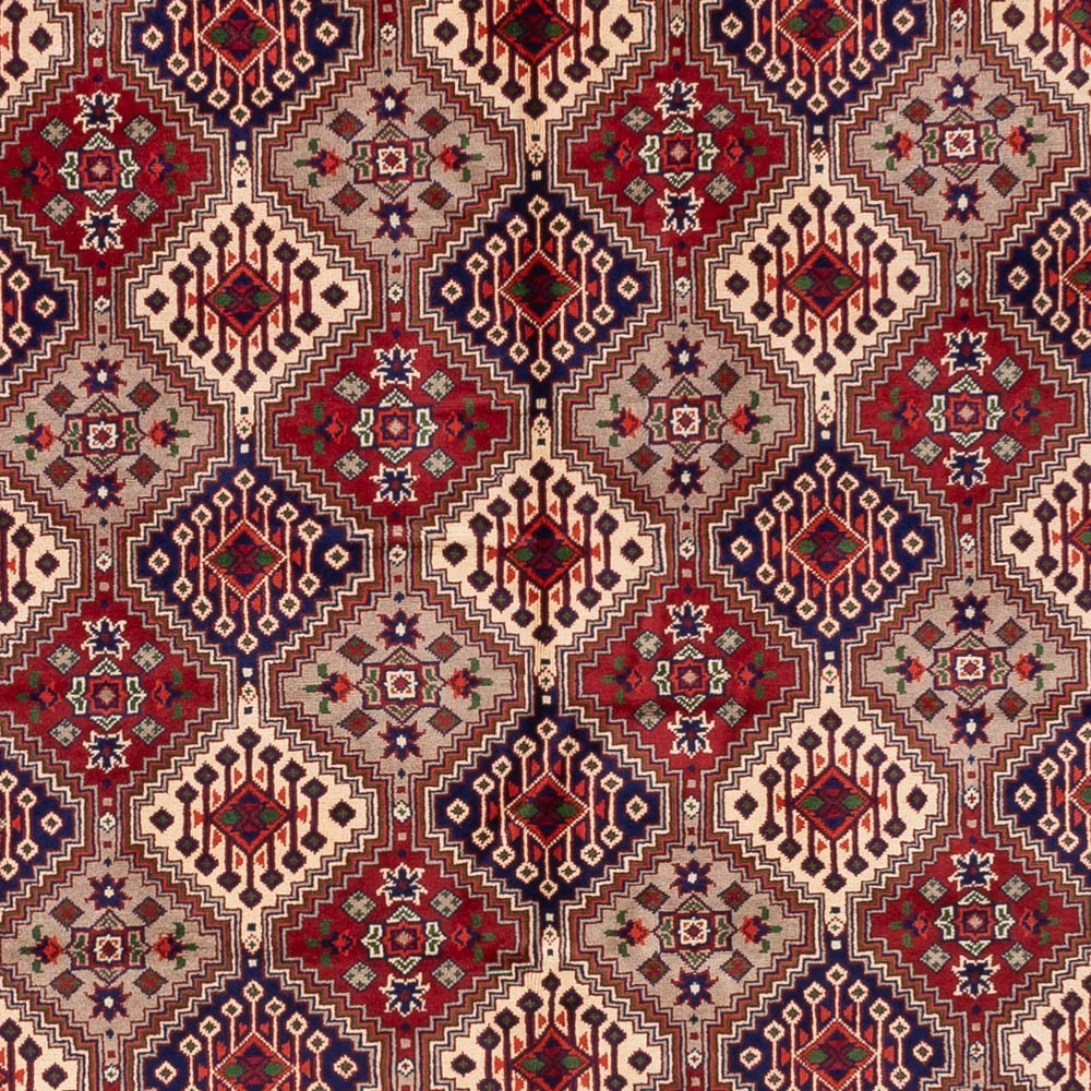 Afghansk teppe - 382 x 290 cm - mørk beige