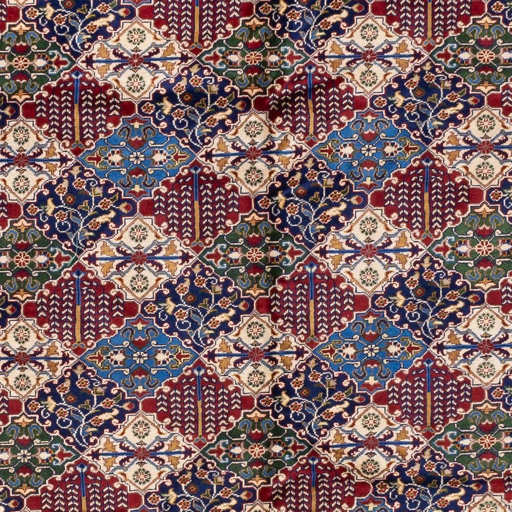 Afghansk teppe - 389 x 300 cm - flerfarget