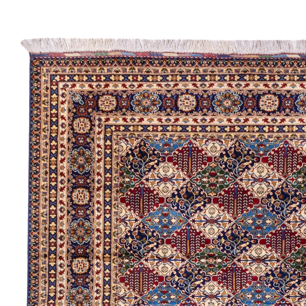 Afghansk teppe - 389 x 300 cm - flerfarget