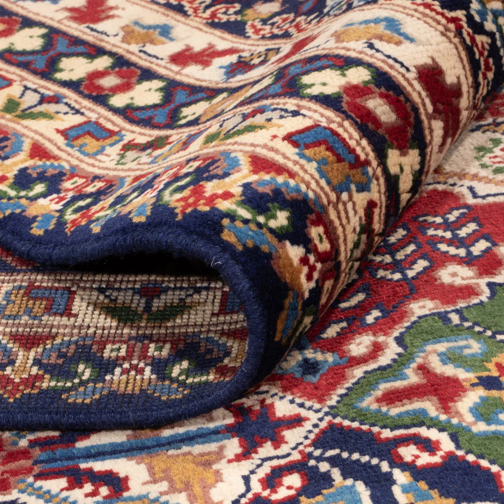 Afghansk teppe - 389 x 300 cm - flerfarget