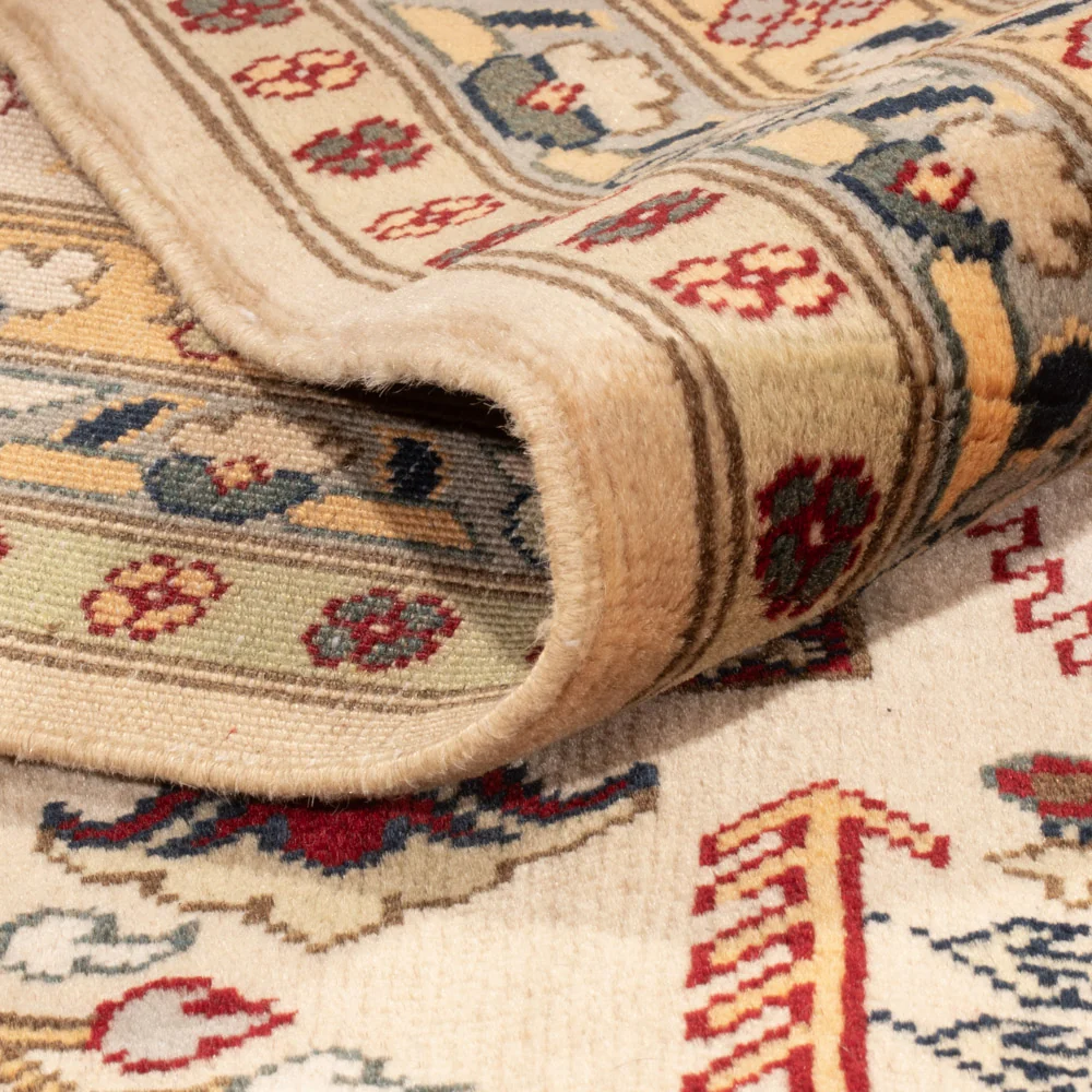 Afghansk teppe - 400 x 300 cm - beige