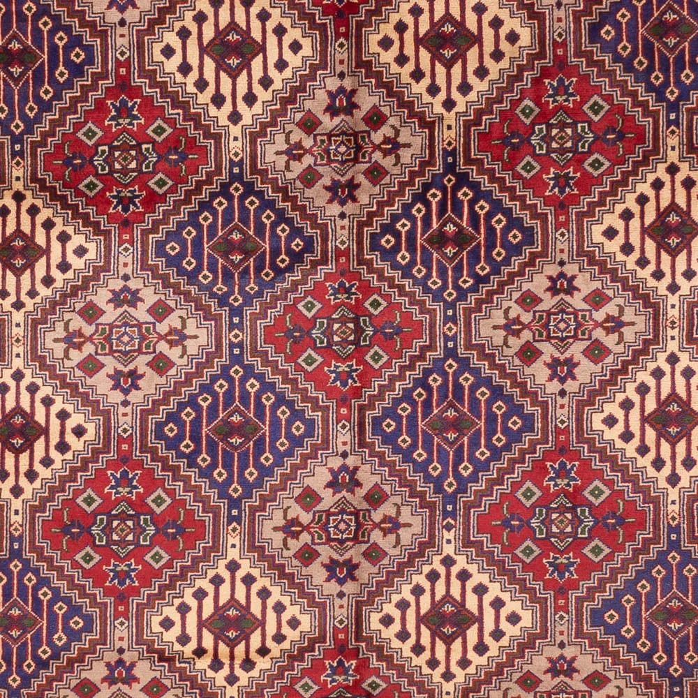 Afghansk teppe - 410 x 300 cm - mørk beige
