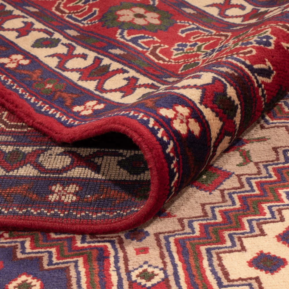 Afghansk teppe - 410 x 300 cm - mørk beige
