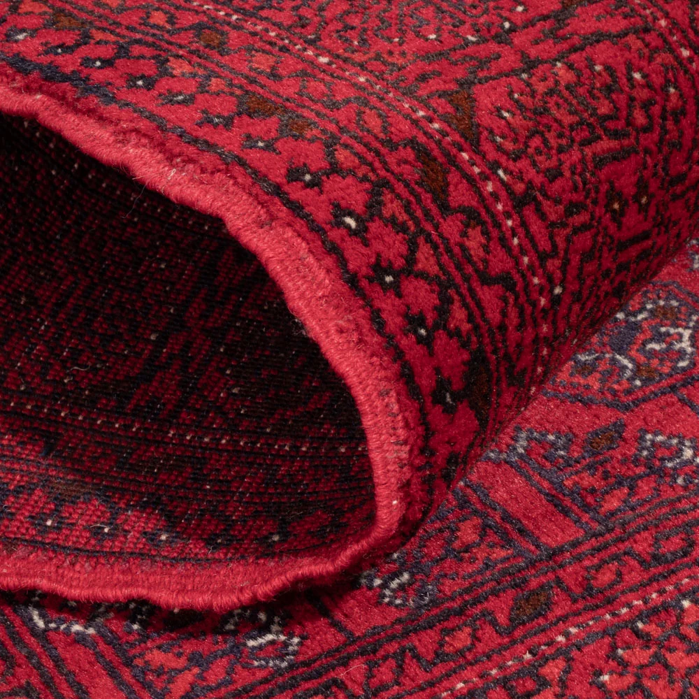 Afghansk teppe - Bukhara - 122 x 70 cm - mørk rød