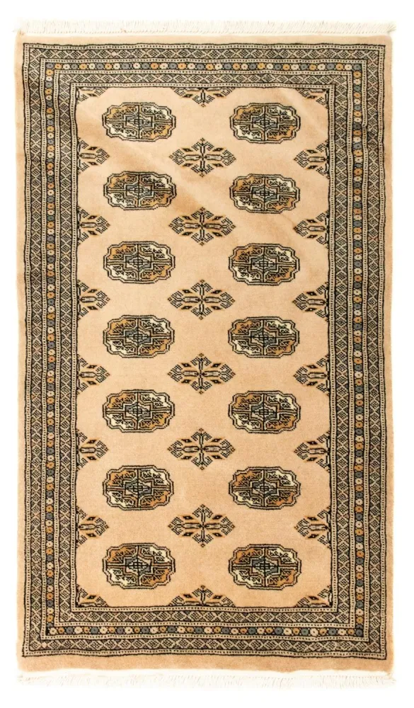 Afghansk teppe - Bukhara - 130 x 77 cm - beige