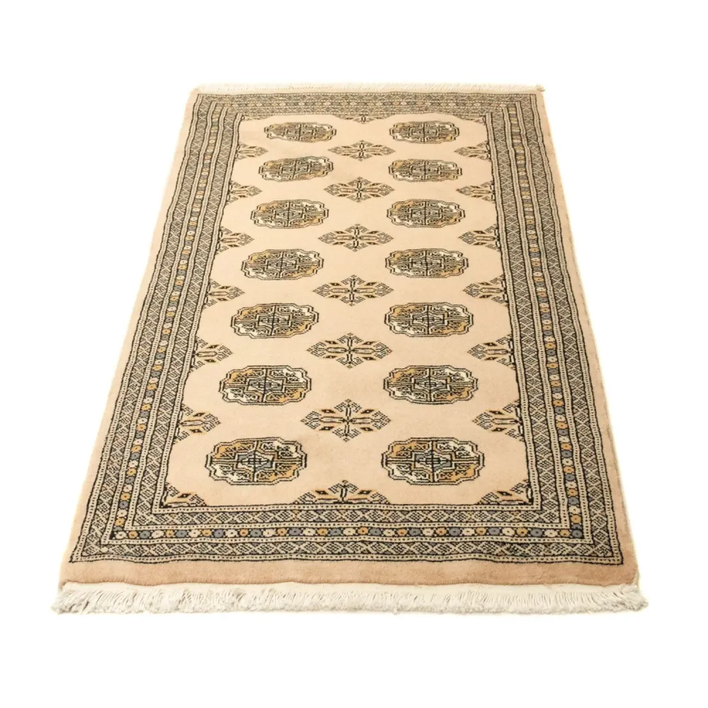 Afghansk teppe - Bukhara - 130 x 77 cm - beige