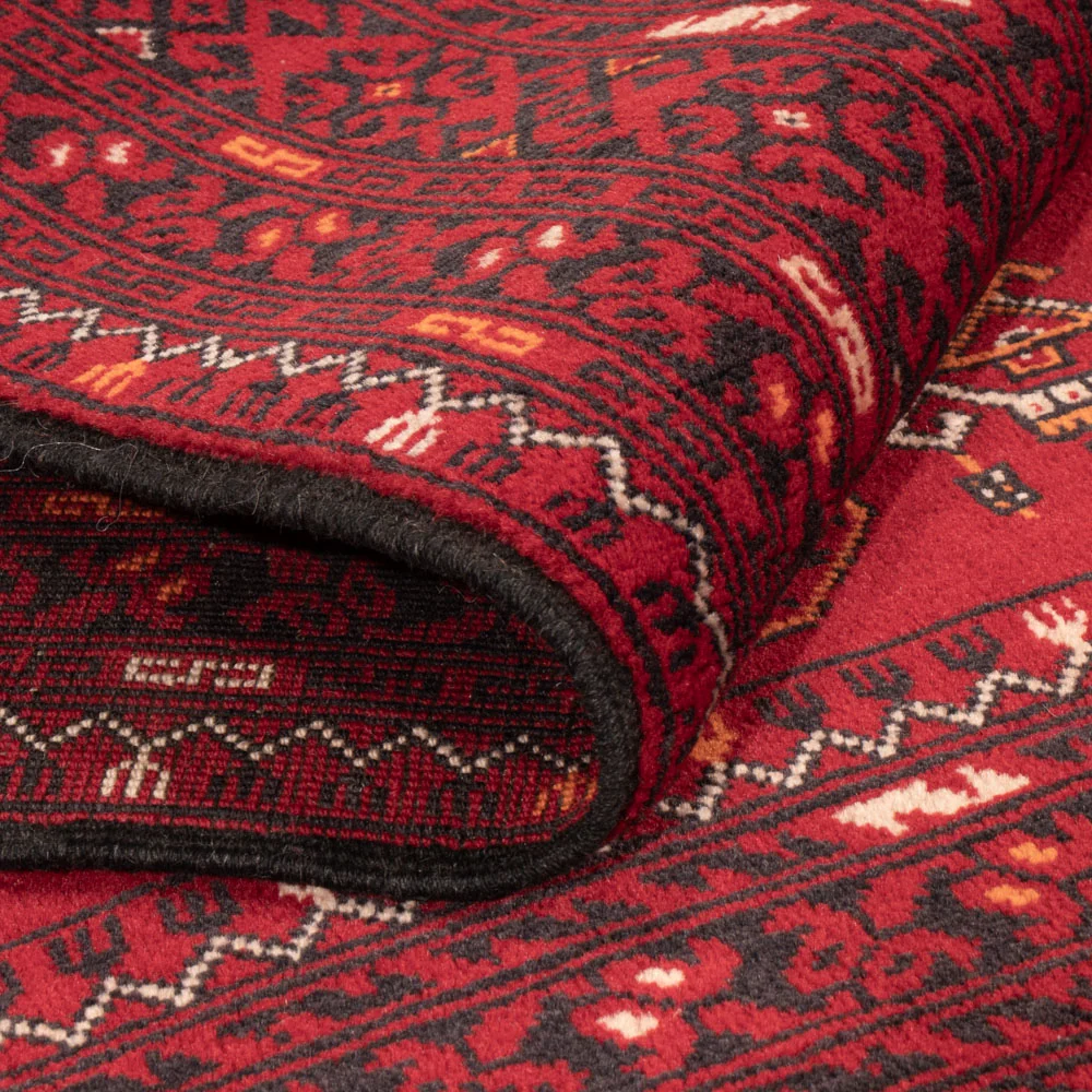 Afghansk teppe - Bukhara - 147 x 104 cm - rød