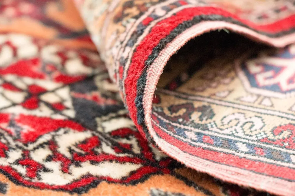 Afghansk teppe - Bukhara - 156 x 122 cm - laks