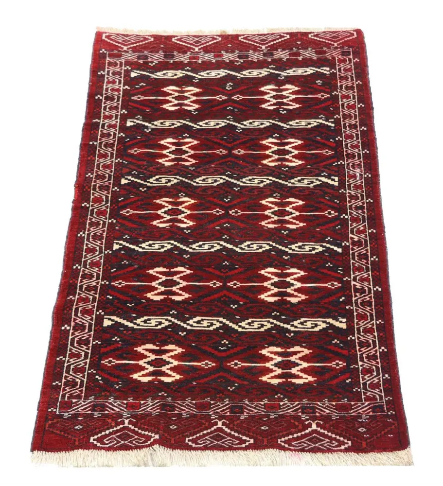 Afghansk teppe - Bukhara - 165 x 90 cm - mørk rød