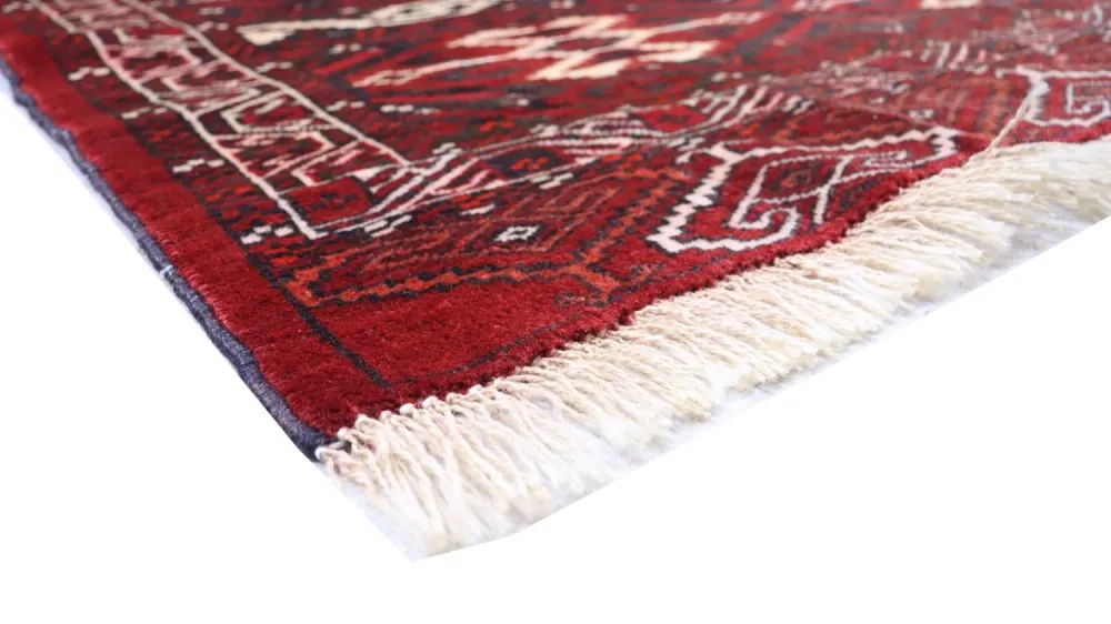 Afghansk teppe - Bukhara - 165 x 90 cm - mørk rød