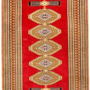 Afghansk teppe - Bukhara - 168 x 130 cm - rød