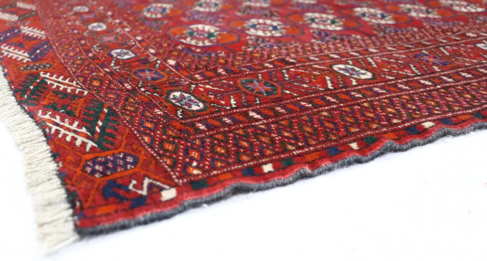 Afghansk teppe - Bukhara - 180 x 123 cm - rød