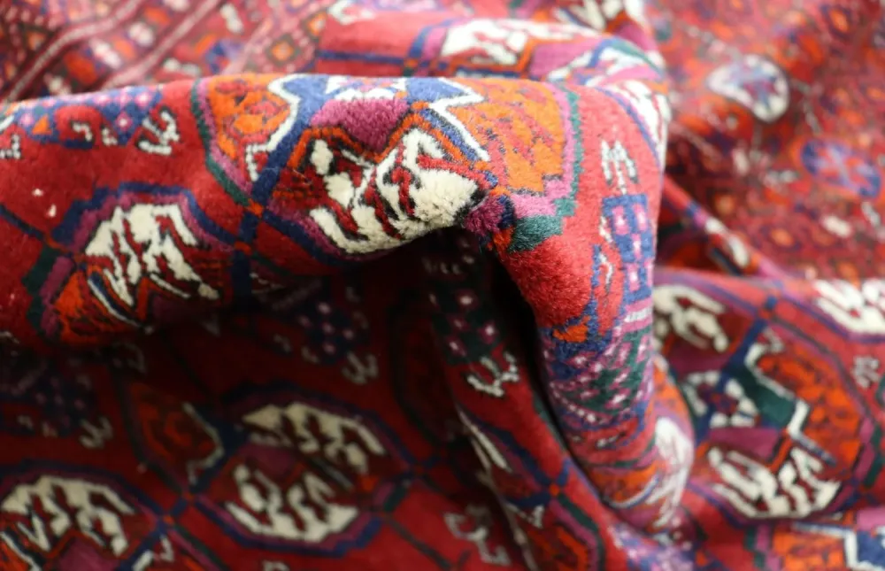 Afghansk teppe - Bukhara - 180 x 123 cm - rød
