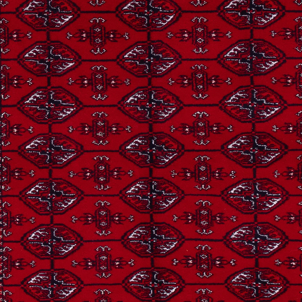 Afghansk teppe - Bukhara - 194 x 133 cm - mørk rød
