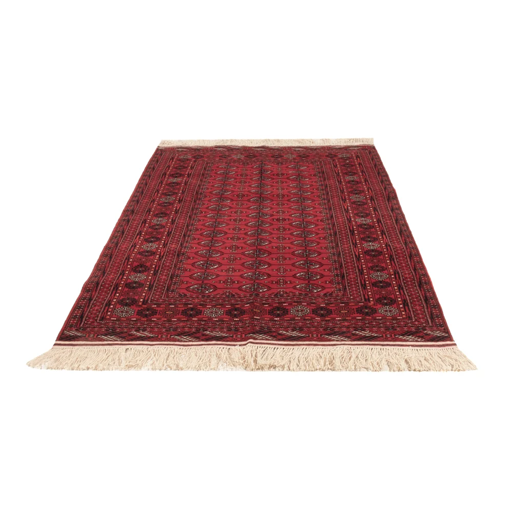 Afghansk teppe - Bukhara - 194 x 133 cm - mørk rød