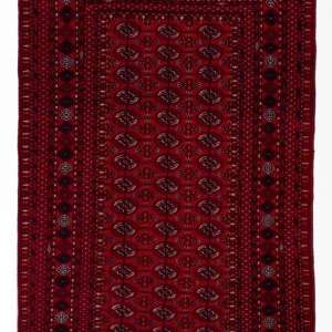 Afghansk teppe - Bukhara - 209 x 132 cm - mørk rød