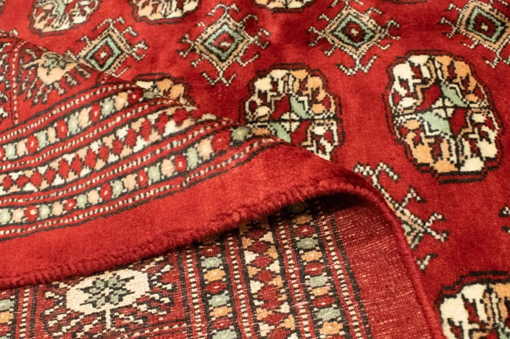 Afghansk teppe - Bukhara - 223 x 149 cm - rød