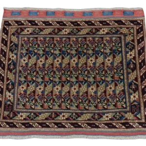 Afghansk teppe - Bukhara - 75 x 56 cm - blå