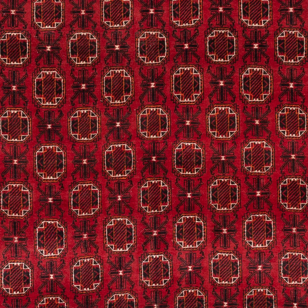 Afghansk teppe - Bukhara - 274 x 198 cm - rød