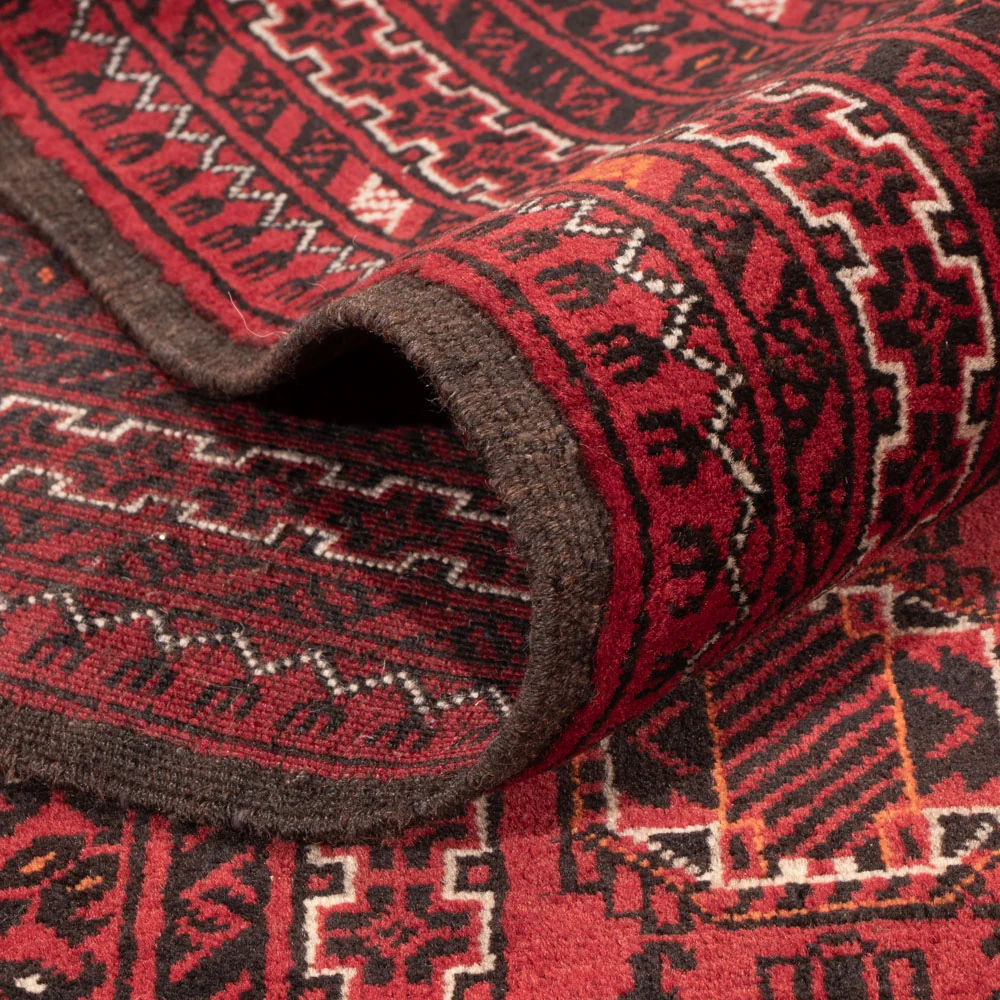 Afghansk teppe - Bukhara - 274 x 198 cm - rød