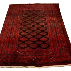 Afghansk teppe - Bukhara - 275 x 198 cm - rød