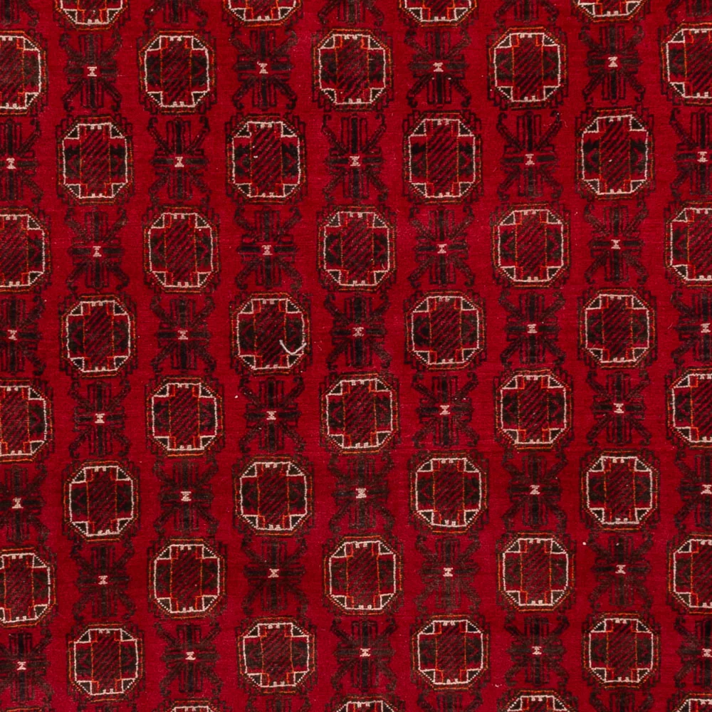 Afghansk teppe - Bukhara - 276 x 200 cm - rød