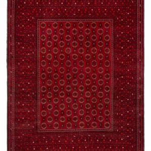 Afghansk teppe - Bukhara - 276 x 200 cm - rød